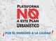 Plataforma No a este Plan Urbanístico