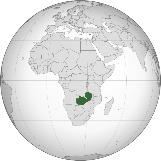 Archivo:Zambia (orthographic projection).svg