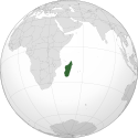 Mapa de Madagascar