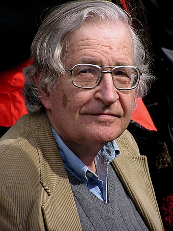 Noam Chomsky en Canadá en 2004