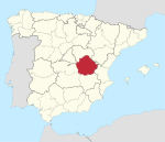 Mapa de la provincia de Cuenca