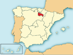 Mapa de La Rioja